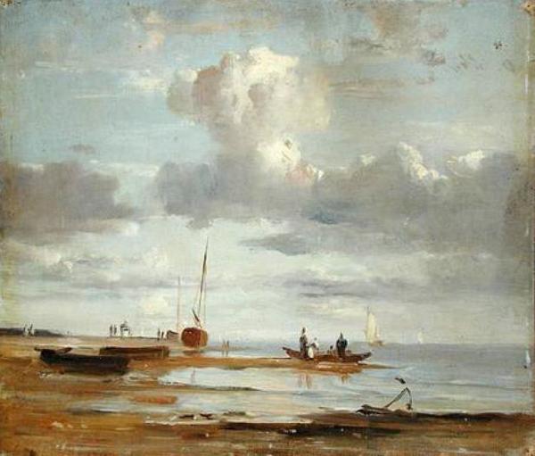 Adolph Friedrich Vollmer Die Elbe bei Blankenese oil painting picture